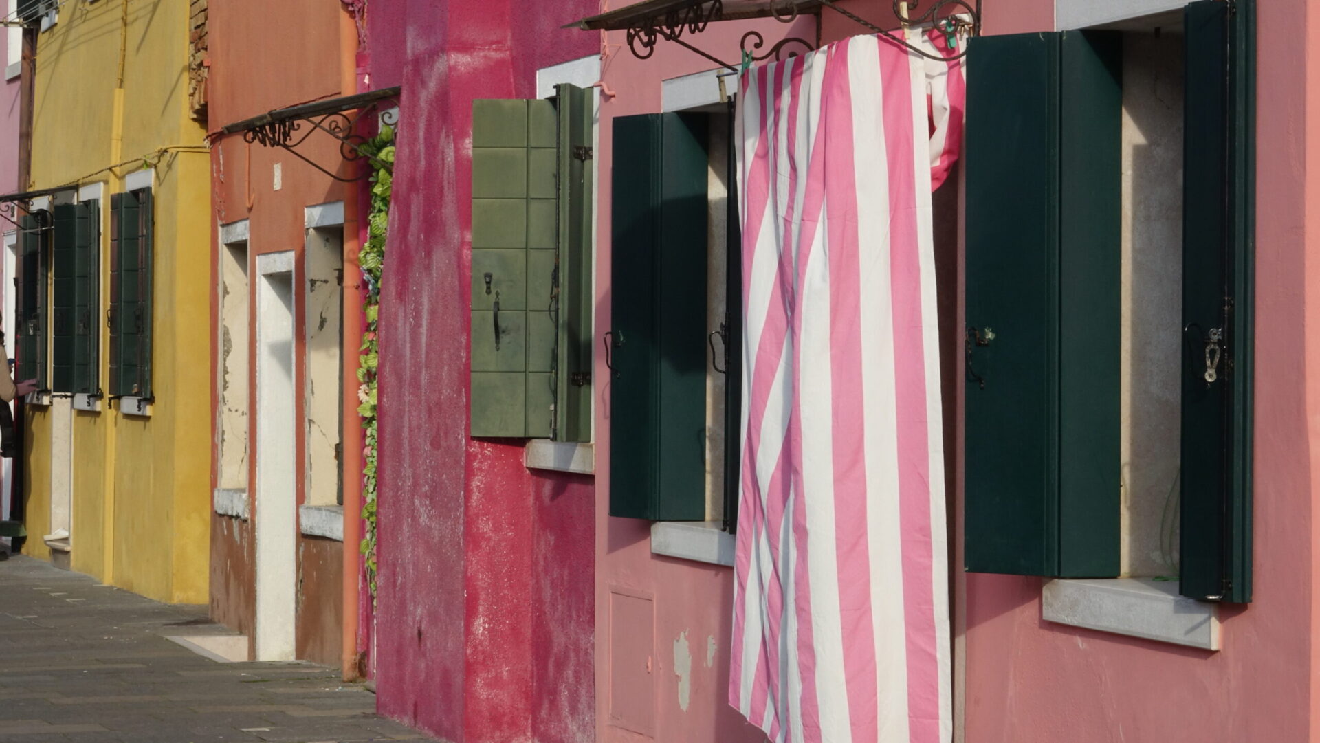 Fotoreis Venetie - Burano - gekleurde huizen